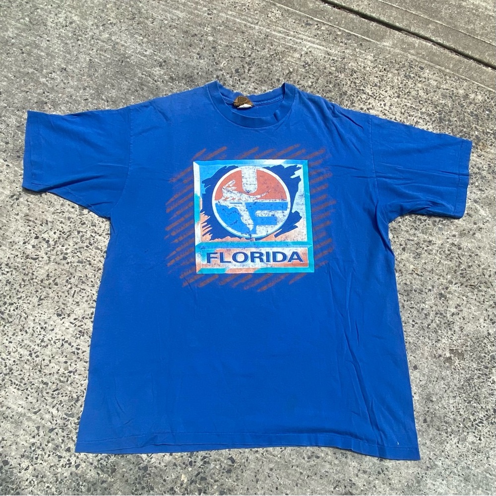 Vintage 90s University of Florida nutmeg tee